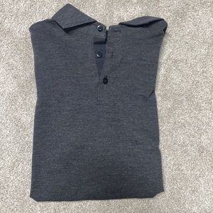 Gray lululemon polo